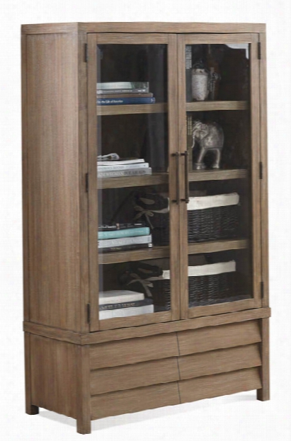 Cabinet Bookcase By Riverside