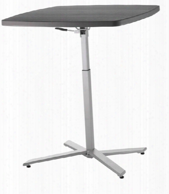 Cafe Time Adjustable Height Table By National Public Seating