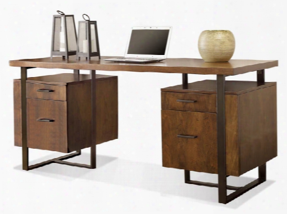 Double Pedestal Desk By Riverside