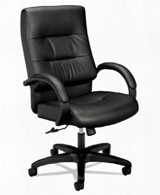 Executive High-back Leather Chair By Hon