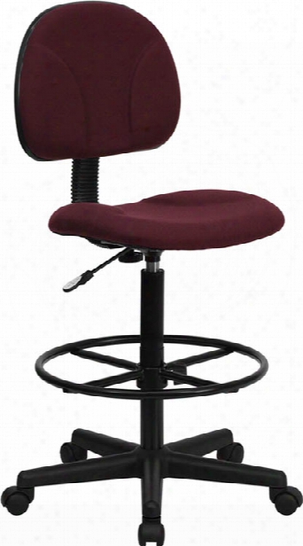 Fabric Drafting Chair, Armless By Innovations Office Furniture