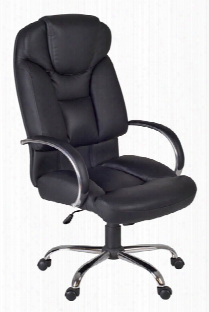 Goliath Big & Tall Swivel Chair- Black By Regency Furniture