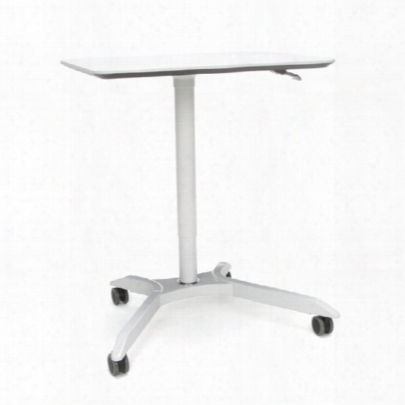 Height Adjustable Mobile Podium By Ofm