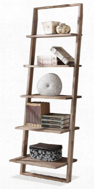 Leaning Bookcase By Riverside