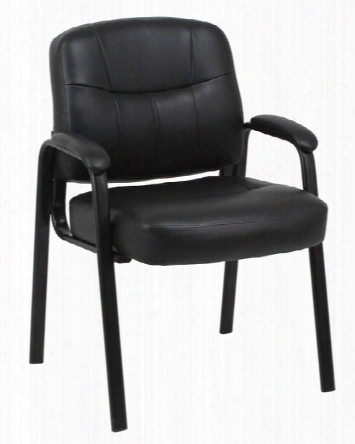 Leather Guest Chair By Solution Seating