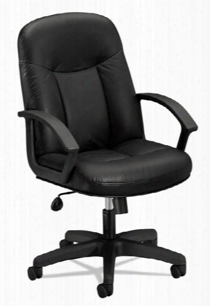 Leather High-back Swivel/tilt Chair By Hon