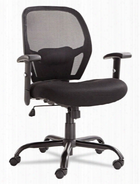 Mesh Big/tall Mid-back Swivel/tilt Chair By Alera