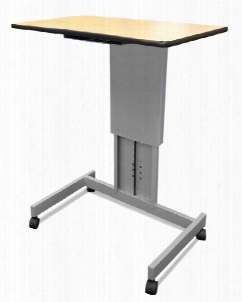 Mobile Focus Xt Adjustable Height Desk By Wonder