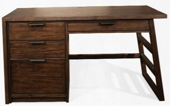 Single Pedestal Desk By Riverside