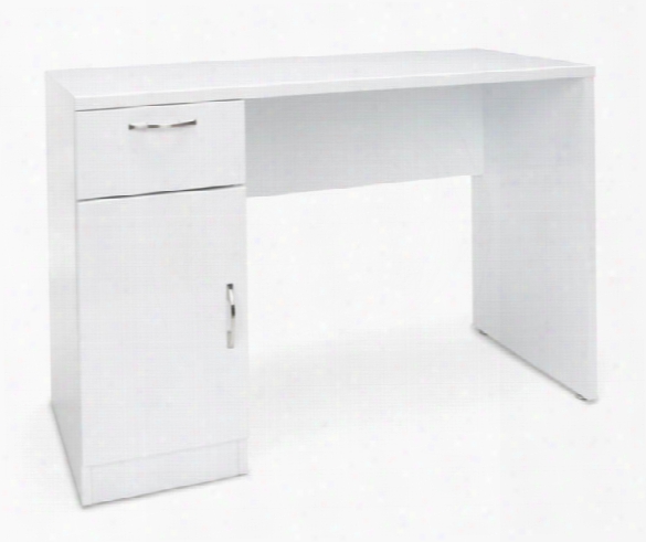 Single Pedestal Office Desk By Essentials