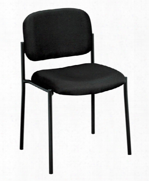 Stacking Armless Guest Chair By Hon