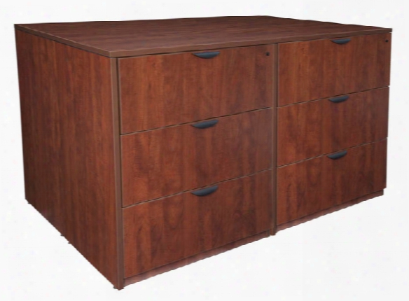 Stand Up 2 Lateral File/ Storage Cabinet/ Desk Quad By Regency Furniture