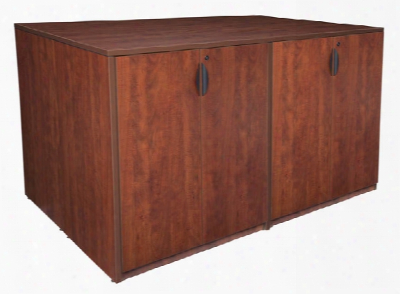 Stand Up 2 Storage Cabinet/ 2 Desk Quad By Regency Furniture