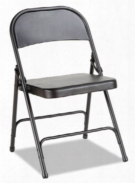 Steel Folding Chair - 4/pk By Alera