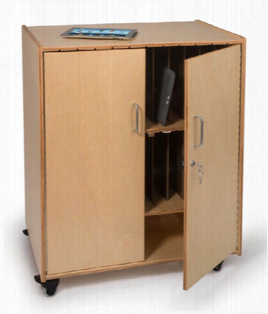 Tablet Storage Cabinet By Whitney Brothers