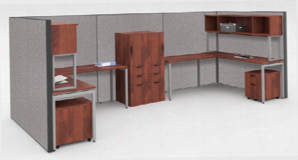 Workstation For 2 With Storage By Office Source