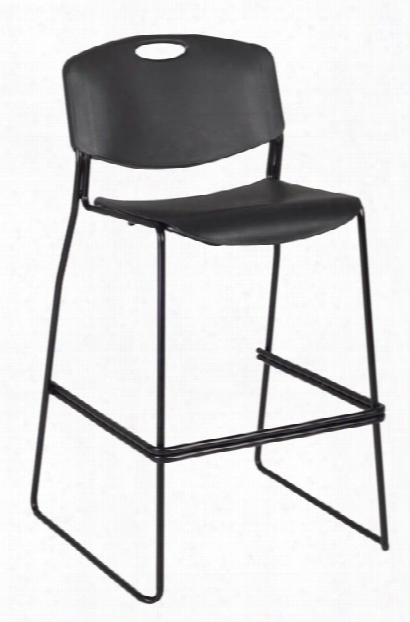 Zeng Stack Stool- Black By Regency Furniture