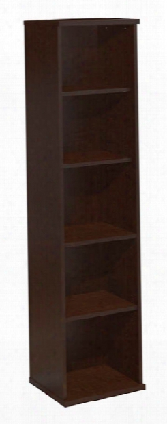 18"w 5 Shelf Bookcase By Bush