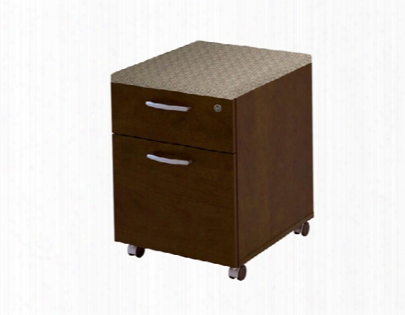 2 Drawer Mobile Pedestal By Bestar