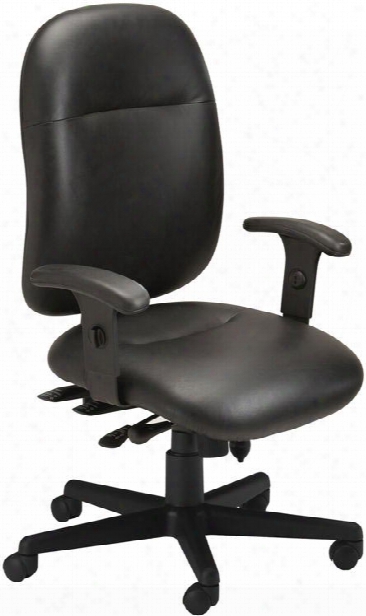 24 Hour High Performance Leather Chair By Mayline Office Furniture