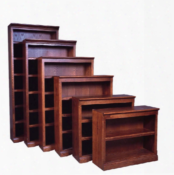 36" X 30" Mission Wood Bookcase By Forest Designs