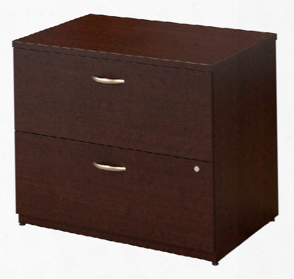 36"w 2 Drawer Lateral File - Assembled By Bush