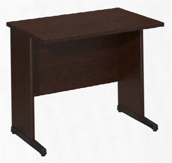 36"w X 24"d C-leg Desk By Bush