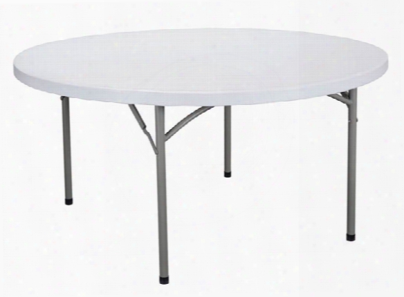 48" Round Folding Utility Table By Essentials