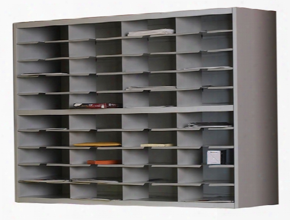 48"w 2 Tier Mail Sorter By Mayline Office Furniture