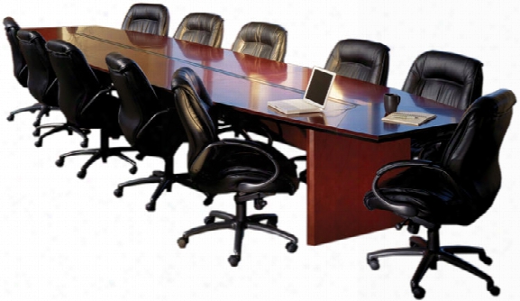 6' Boat Shaped Conference Table By Mayline Office Furniture