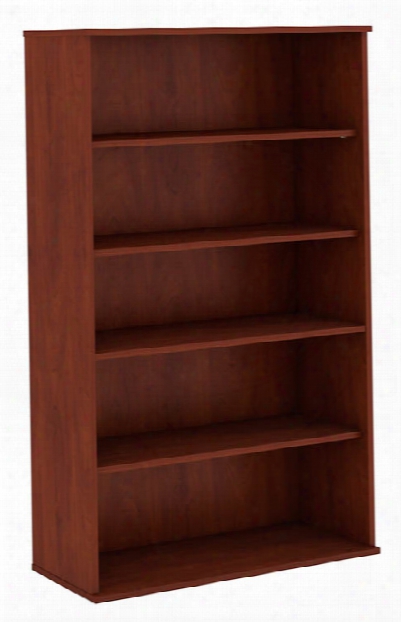 66"h Five Shelf Bookcase By Bush