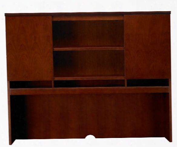 72" Double Height Door Hutch By Mayline Office Furniture