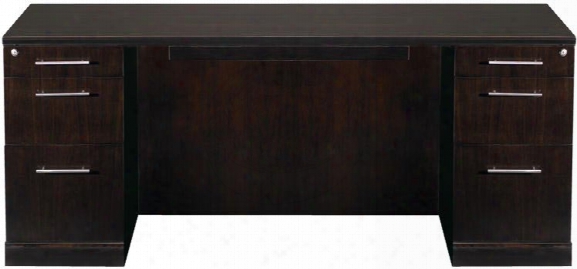 72" Double Pedestal Desk By Mayline Office Furniture