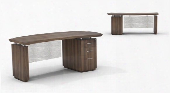 72" Single Pedestal Desk By Mayline Office Furniture