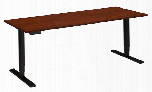 72"w X 30"d Height Adjustale Desk By Bush