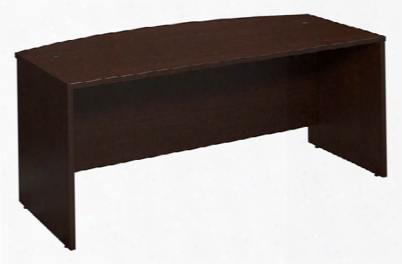 72"w X 36"d Bow Front Desk Shell By Bush