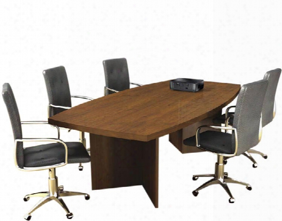 8' Boat Shaped Conference Table By Bestar