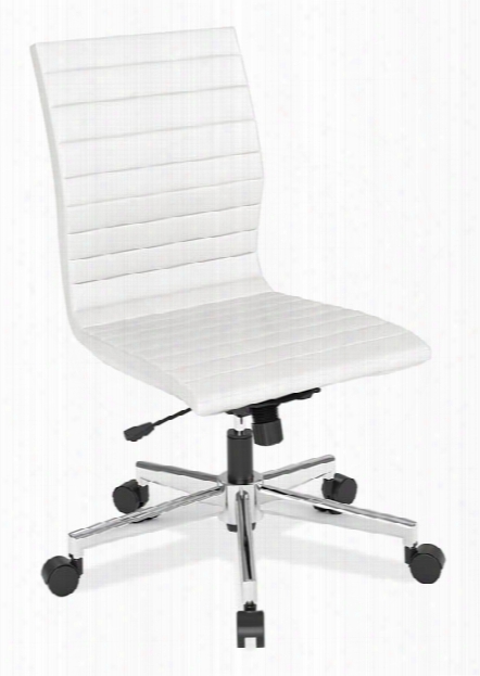 Armless Executive Mid Back Chair By Office Source