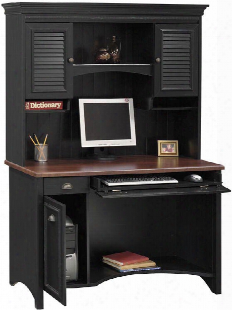 Computer Desk With Hutch By Bush