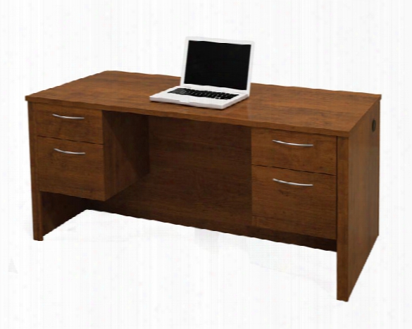 Double Pedestal Executive Desk 60450 By Bestar