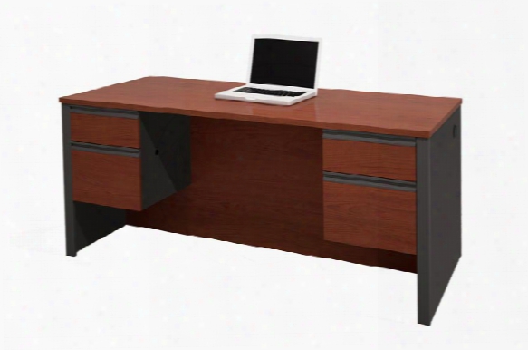 Double Pedestal Executive Desk 99450 By Bestar