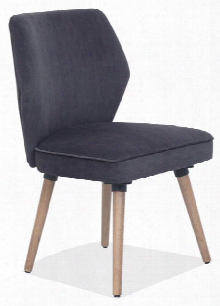 Fabric Guest Chair With Wood Post Legs By Office Source