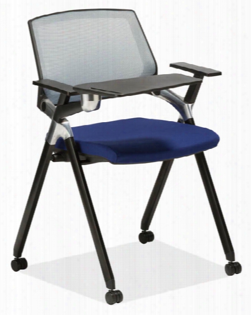 Flex Back Nesting Chair With Arms & Tablet By Office Source