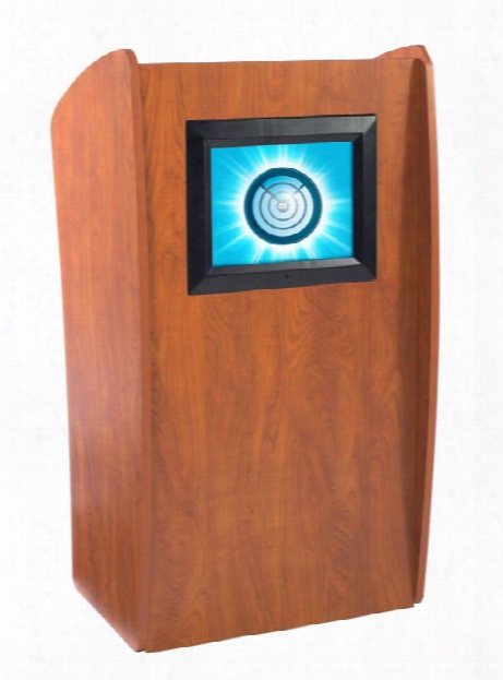 Floor Lectern With Digital Display By Oklahoma Sound