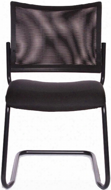 Getti Mesh Back Sled Base Side Chair By Dauphin