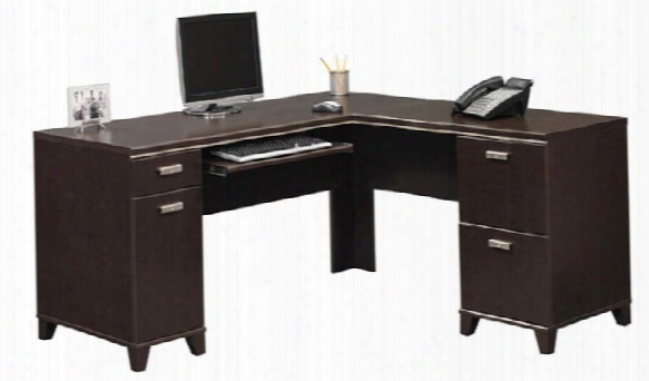 L Shaped Desk By Bush