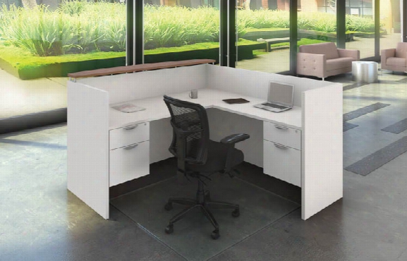 L Shaped Reception Desk Unit By Office Source