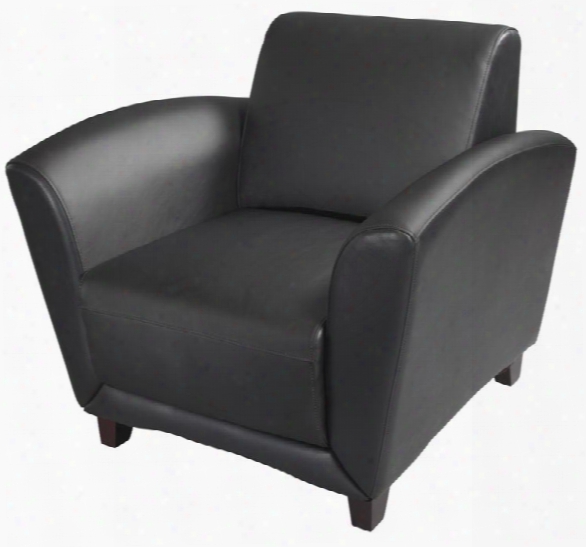 Leather Club Chair By Mayline Office Furniture