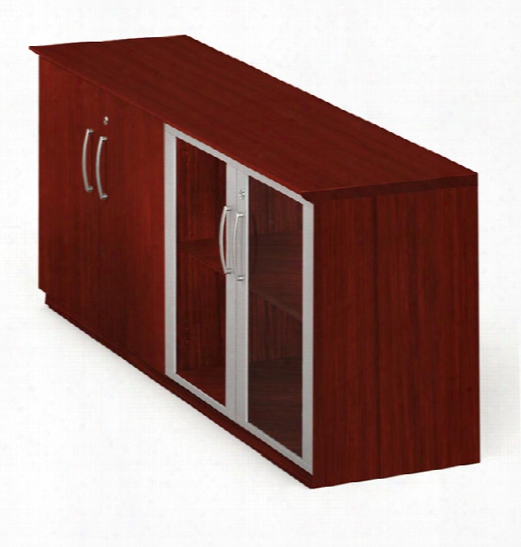 Low Wall Cabinet With Doors By Mayline Office Furniture