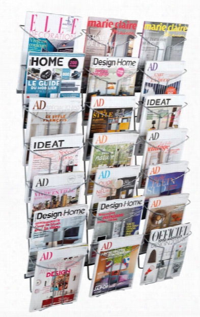 Magazine Wall Display By Alba